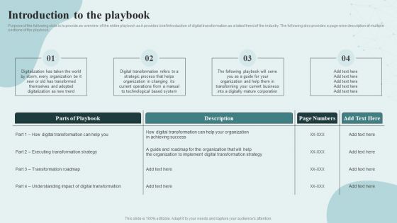 Digital Competency Evaluation And Modification Introduction To The Playbook Summary PDF