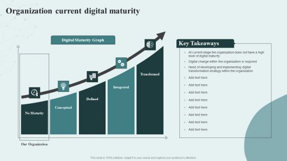 Digital Competency Evaluation And Modification Organization Current Digital Maturity Inspiration PDF