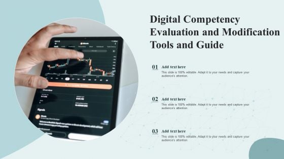 Digital Competency Evaluation And Modification Tools And Guide Professional PDF