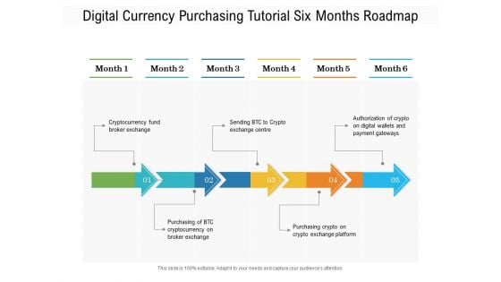 Digital Currency Purchasing Tutorial Six Months Roadmap Topics