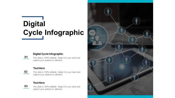 Digital Cycle Infographic Ppt PowerPoint Presentation Icon Introduction Cpb