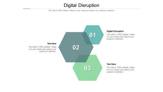 Digital Disruption Ppt PowerPoint Presentation Outline Gridlines Cpb Pdf