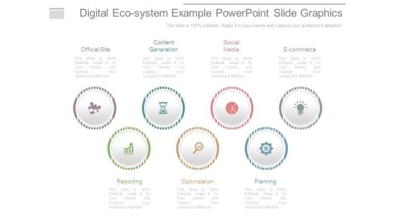 Digital Eco System Example Powerpoint Slide Graphics