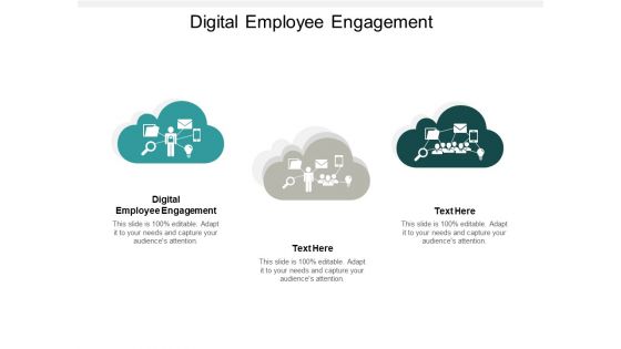 Digital Employee Engagement Ppt PowerPoint Presentation Summary Elements Cpb