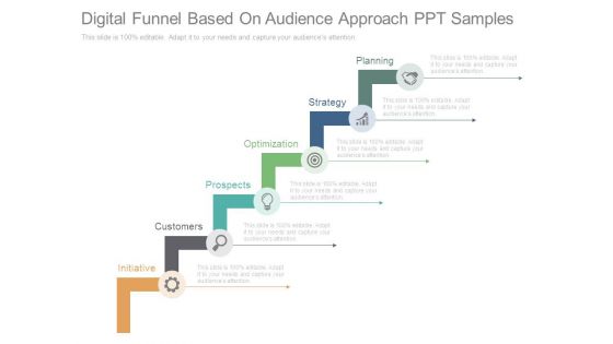 Digital Funnel Based On Audience Approach Ppt Samples