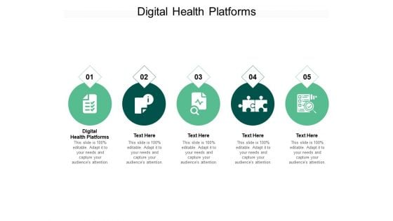 Digital Health Platforms Ppt PowerPoint Presentation Styles Infographics Cpb Pdf