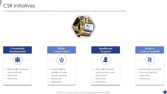 Digital Marketing Agency Business Profile Csr Initiatives Microsoft PDF Digital Marketing Agency Business Profile Csr Initiatives Microsoft PDF