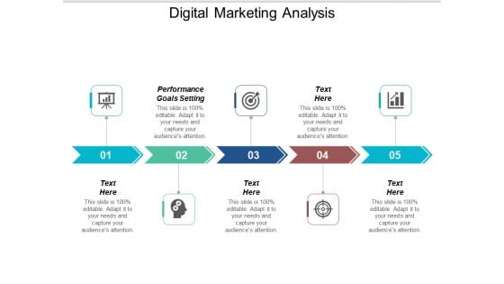 Digital Marketing Analysis Ppt PowerPoint Presentation File Designs Cpb