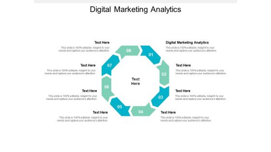 Digital Marketing Analytics Ppt PowerPoint Presentation Professional Guide Cpb