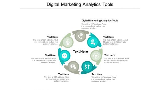 Digital Marketing Analytics Tools Ppt PowerPoint Presentation Pictures Slide Portrait Cpb