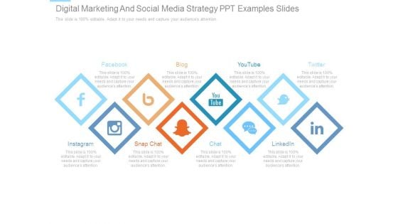 Digital Marketing And Social Media Strategy Ppt Examples Slides