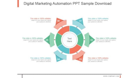 Digital Marketing Automation Ppt Sample Download