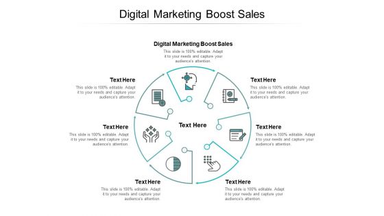 Digital Marketing Boost Sales Ppt PowerPoint Presentation Ideas Themes Cpb