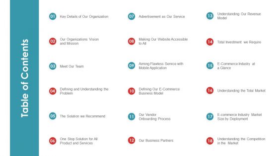 Digital Marketing Business Investor Funding Pitch Deck Table Of Contents Elements PDF Digital Marketing Business Investor Funding Pitch Deck Table Of Contents Elements PDF