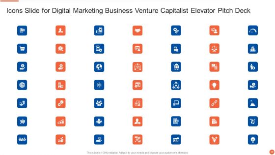 Digital Marketing Business Venture Capitalist Elevator Pitch Deck Ppt PowerPoint Presentation Complete Deck With Slides