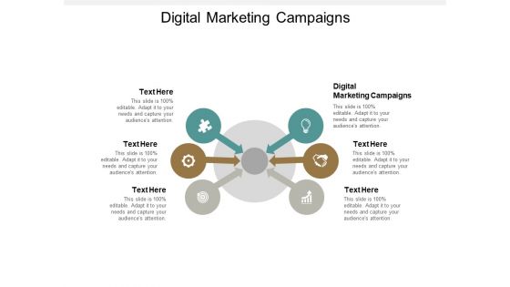 Digital Marketing Campaigns Ppt PowerPoint Presentation Outline Shapes Cpb