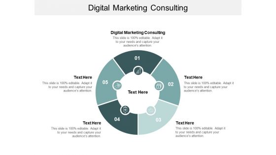 Digital Marketing Consulting Ppt PowerPoint Presentation Outline Clipart Cpb