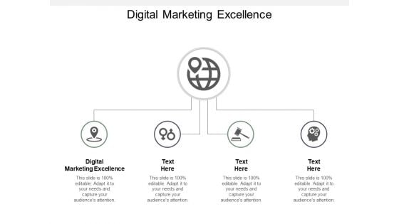 Digital Marketing Excellence Ppt PowerPoint Presentation Slides Layout Ideas Cpb