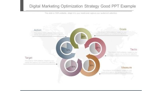 Digital Marketing Optimization Strategy Good Ppt Example