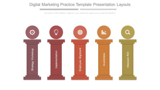 Digital Marketing Practice Template Presentation Layouts