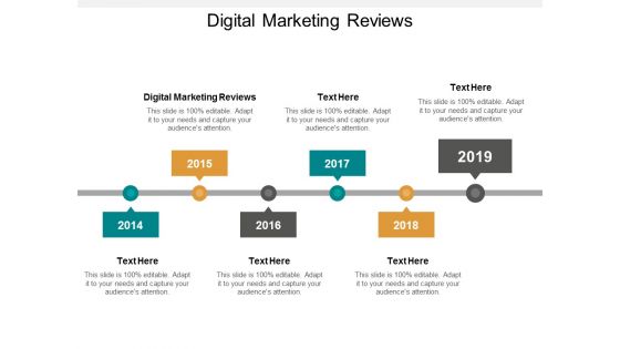 Digital Marketing Reviews Ppt PowerPoint Presentation Professional Portfolio Cpb