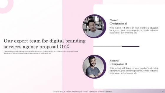 Digital Marketing Services Company Proposal Ppt PowerPoint Presentation Complete Deck With Slides