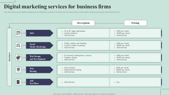 Digital Marketing Services For Business Firms Ppt PowerPoint Presentation Inspiration Good PDF Digital Marketing Services For Business Firms Ppt PowerPoint Presentation Inspiration Good PDF