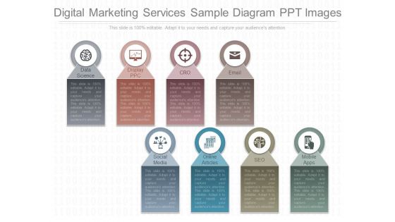 Digital Marketing Services Sample Diagram Ppt Images