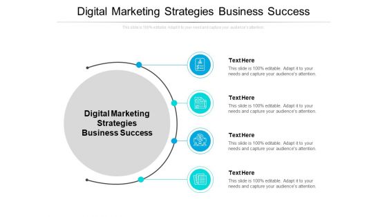 Digital Marketing Strategies Business Success Ppt PowerPoint Presentation Inspiration Background Designs Cpb Pdf