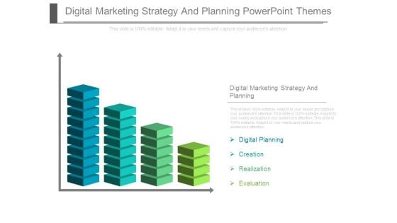 Digital Marketing Strategy And Planning Powerpoint Themes