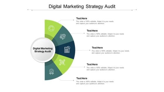 Digital Marketing Strategy Audit Ppt PowerPoint Presentation File Background Images Cpb Pdf