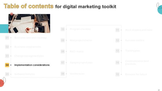 Digital Marketing Toolkit Ppt PowerPoint Presentation Complete Deck With Slides Slide25