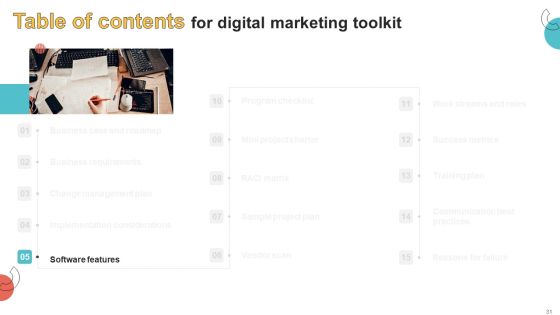 Digital Marketing Toolkit Ppt PowerPoint Presentation Complete Deck With Slides Slide31
