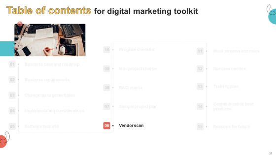 Digital Marketing Toolkit Ppt PowerPoint Presentation Complete Deck With Slides Slide37