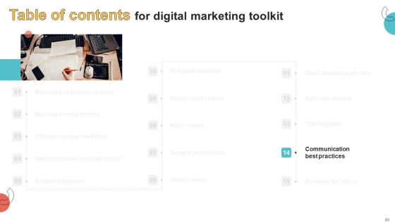 Digital Marketing Toolkit Ppt PowerPoint Presentation Complete Deck With Slides Slide80