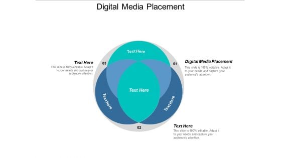 Digital Media Placement Ppt PowerPoint Presentation Infographics Images Cpb