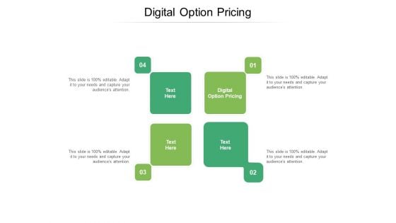 Digital Option Pricing Ppt PowerPoint Presentation File Sample Cpb