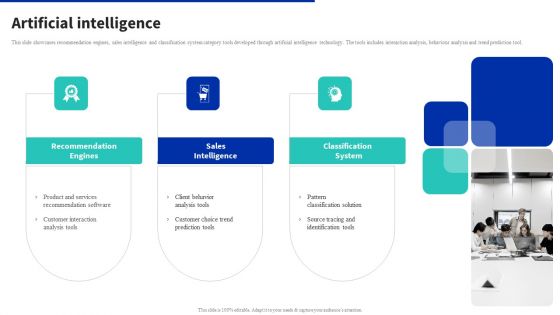 Digital Products Company Outline Artificial Intelligence Pictures PDF