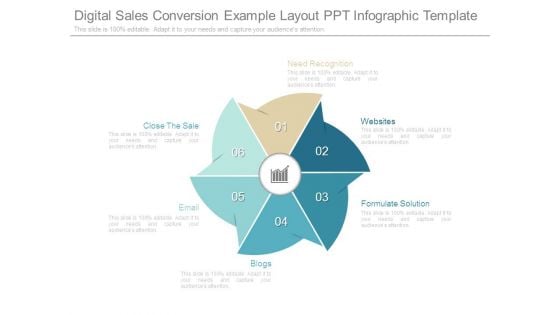 Digital Sales Conversion Example Layout Ppt Infographic Template