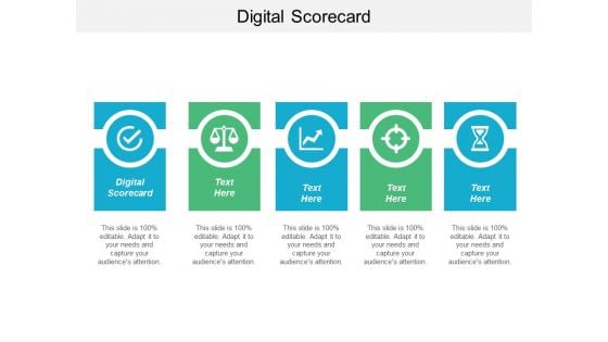 Digital Scorecard Ppt PowerPoint Presentation Professional Gridlines Cpb