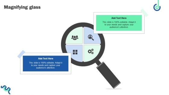 Digital Shopper Marketing Strategy To Capture Customer Interest Magnifying Glass Structure PDF