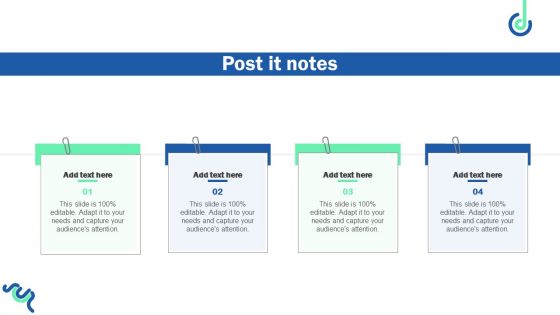 Digital Shopper Marketing Strategy To Capture Customer Interest Post It Notes Structure PDF