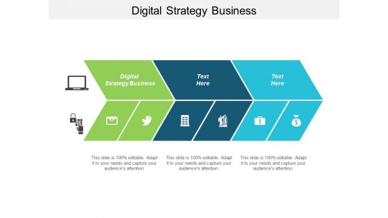 Digital Strategy Business Ppt Powerpoint Presentation Gallery Graphics Cpb