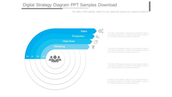 Digital Strategy Diagram Ppt Samples Download