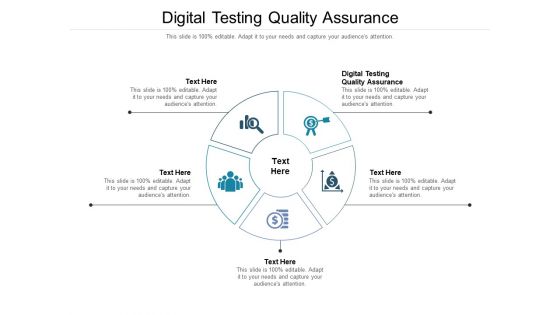 Digital Testing Quality Assurance Ppt PowerPoint Presentation Pictures Aids Cpb Pdf