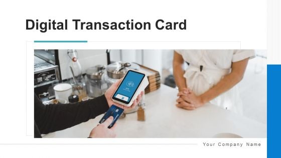 Digital Transaction Card Cashier Swapping Ppt PowerPoint Presentation Complete Deck With Slides