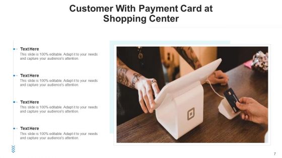 Digital Transaction Card Cashier Swapping Ppt PowerPoint Presentation Complete Deck With Slides