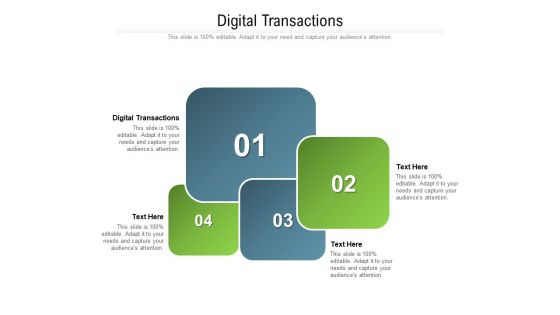 Digital Transactions Ppt PowerPoint Presentation Inspiration Layout Ideas Cpb Pdf