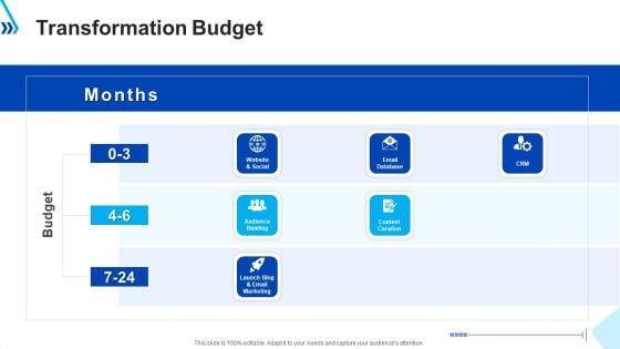 Digital Transformation Budget Ppt File Template PDF