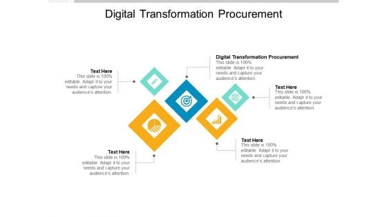 Digital Transformation Procurement Ppt PowerPoint Presentation Infographic Template Slide Download Cpb Pdf